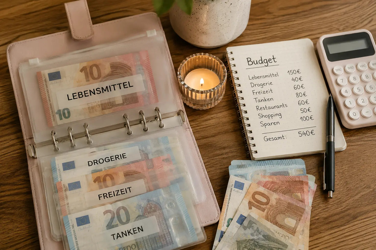 Was ist Cash Stuffing? Die einfache Methode für mehr Kontrolle über dein Geld PLANLOS SCHÖN