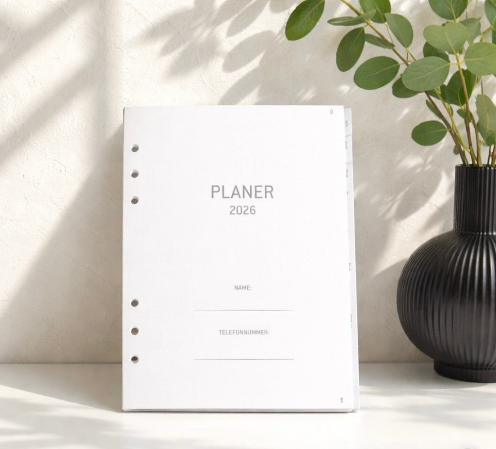 KALENDER 2026 EINLAGE A5 ⎮Planlos Schön