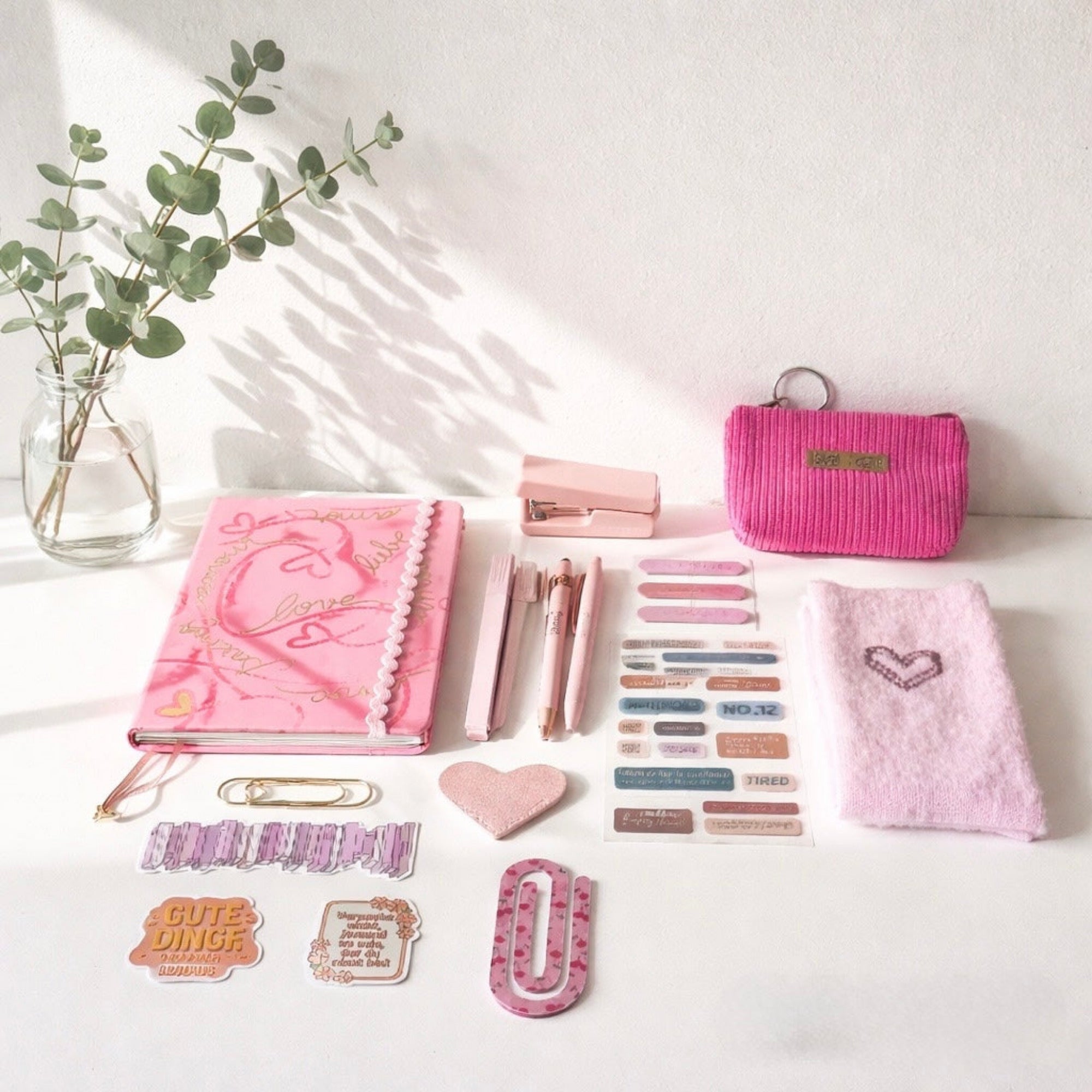 rose notizbuch set